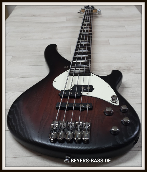 Sandberg Custom 5 Yolanda Charles, Open Pore Brownburst, Signature